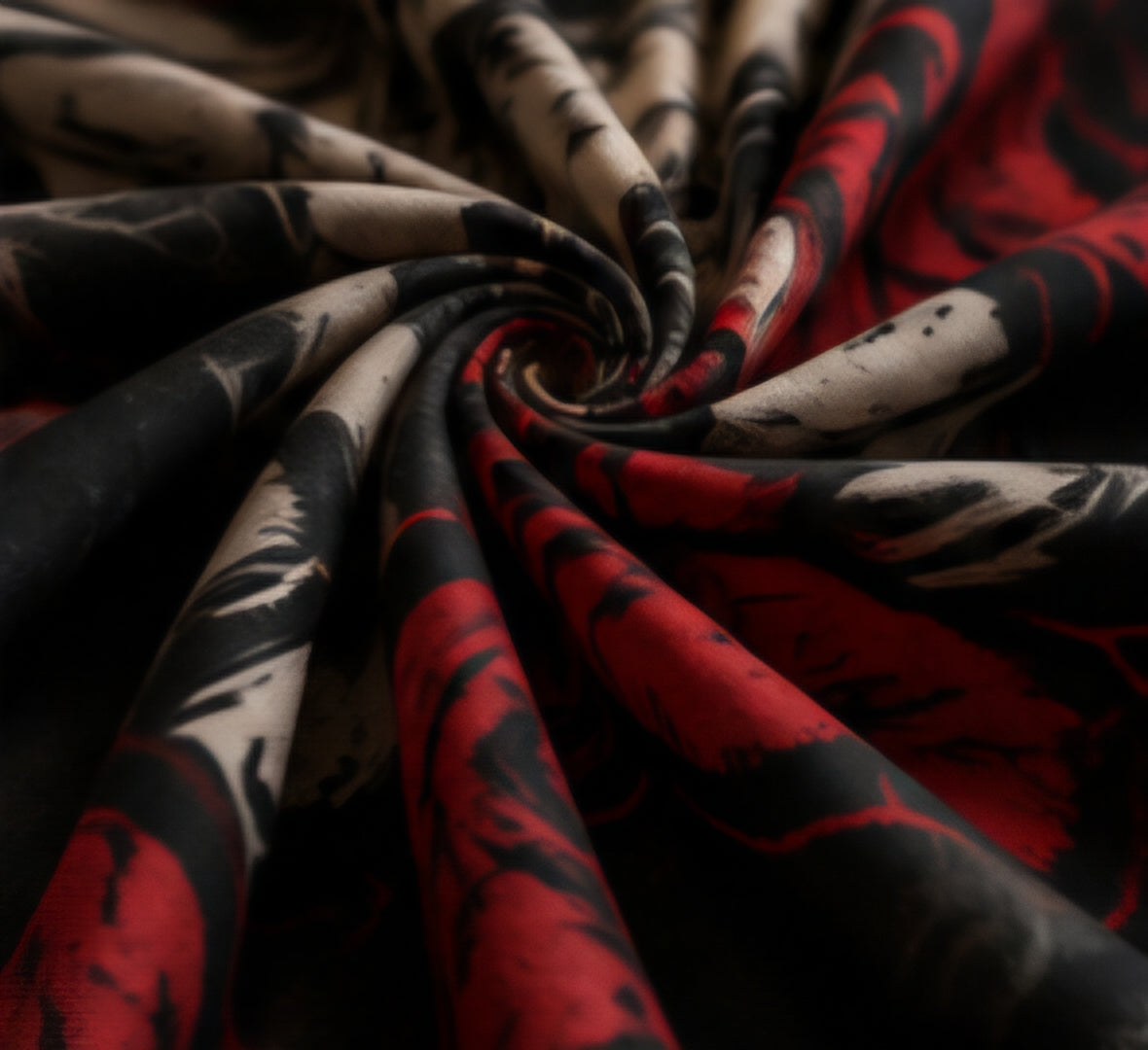 Black Skull & Red Roses Gothic Luxury Plush Blanket – Bold Dark Biker Style Bedding