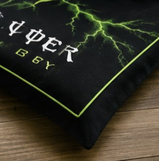 Monster Energy Black & Neon Green Comforter Set – Electric Gaming Style Bedding