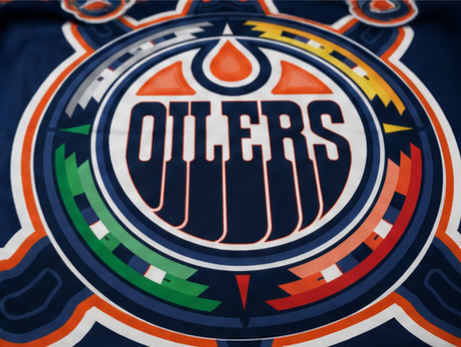 Edmonton Oilers Hockey Comforter Set – Navy Blue & Orange Fan Bedding