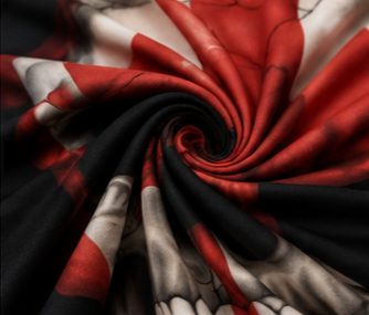 Canadian Skull Comforter Set – Red & White Maple Leaf Biker Style Bedding